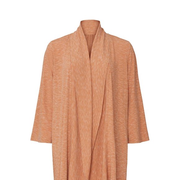 B by Bobeau Ellen Ribbed Waterfall Cardigan - Picture 1 of 5